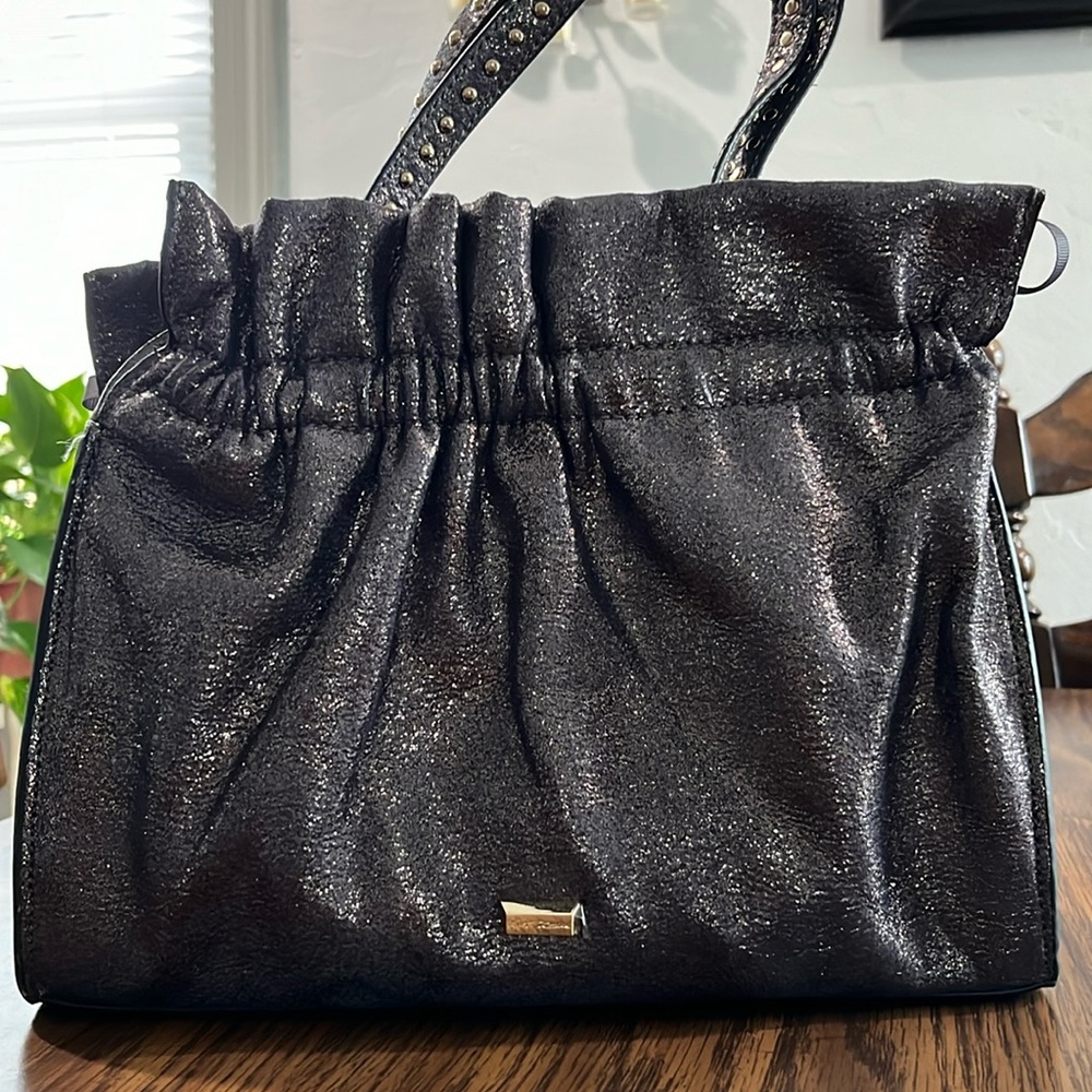 NWOT Betsey Johnson handbag with additional adjustable shoulder strap.
